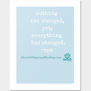 Everything has Changed Posters and Art